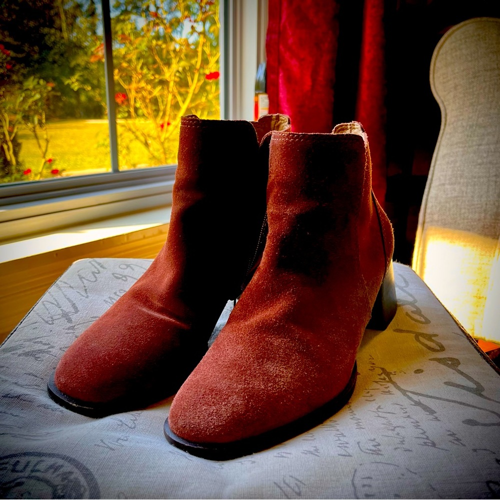 Luck Brand Suede Boots